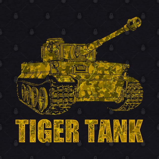 Tiger Tank Germany World War 2 by Mila46